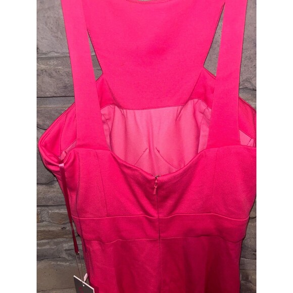 JOVANI SIZE 2 BRIGHT PINK DRESS BRAND NEW WITH TAGS - Picture 7 of 9